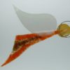 Glasengel Engel Flug orange braun 1