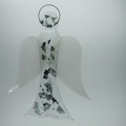 Glasengel Engel groß Metall 2