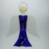 Glasengel Engel groß dunkelblau blau 1 1