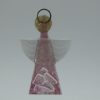 Glasengel Engel klein Kristall Rosa 1