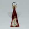 Glasengel Engel klein dunkelrot Baum 1
