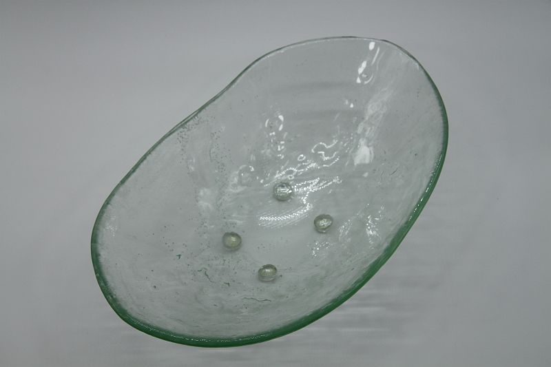 Glasschale Oval Transparent 1