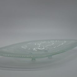 Glasschale Pistazie Lufteinschlüsse Matt 1