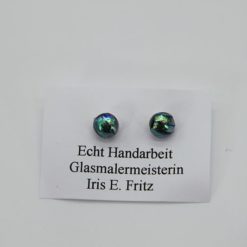 Glasschmuck Ohrstecker bunt 2