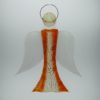 Glasengel Engel groß orange Baum 1