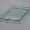 Glasschale Raute transparent 1