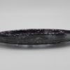 Glasschale Oval Metall schwarz 1