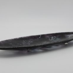 Glasschale Oval Metall schwarz 2